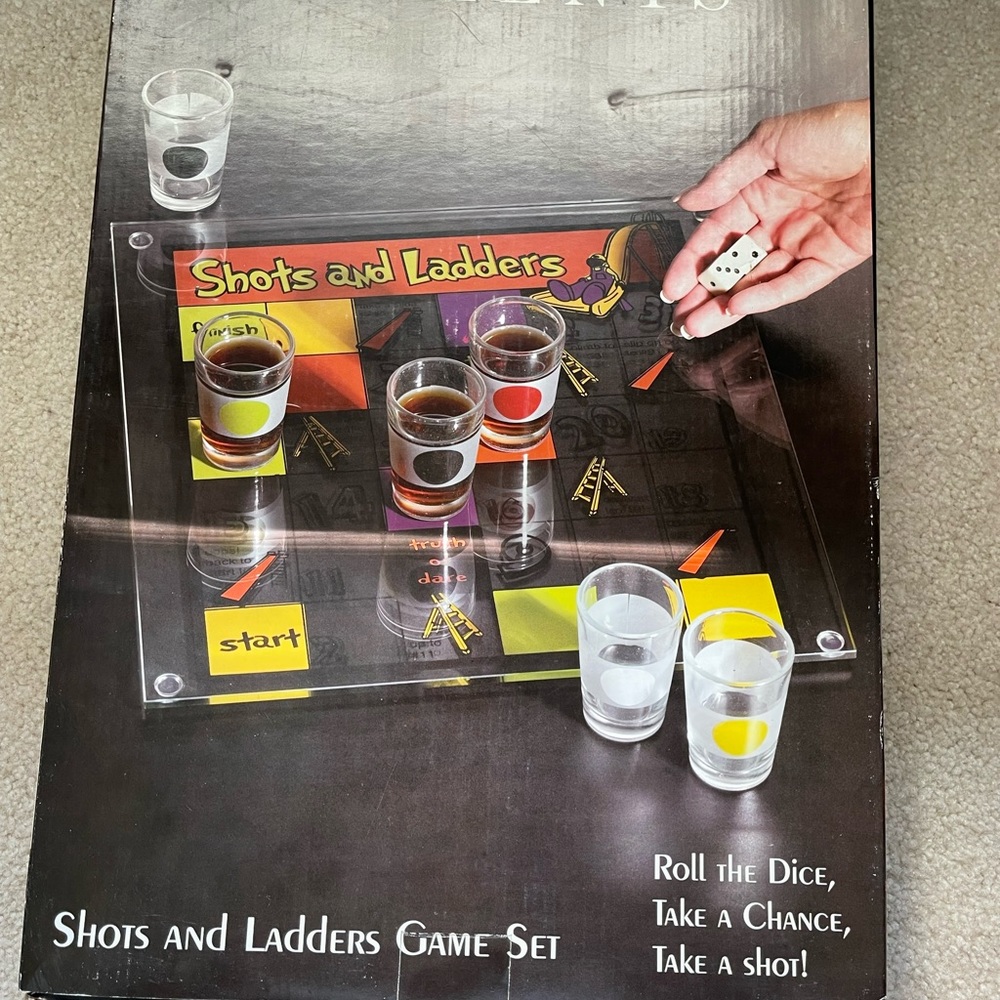 Shots and Ladders Game